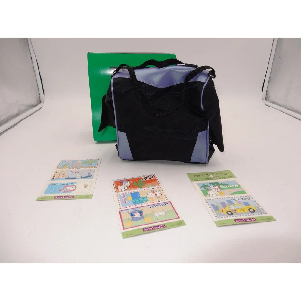 American Girl Today Coco on the Go Pet Carrier Bag with Stickers 2002